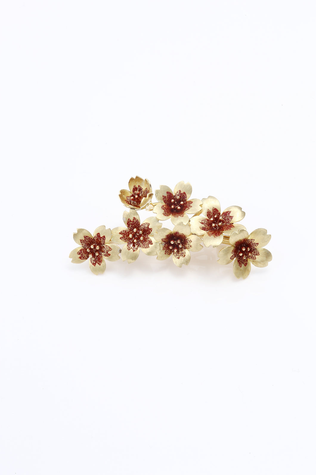 桜 <br>ブローチ<br>K18YG
