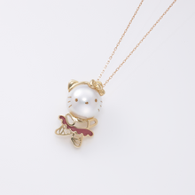 画像をギャラリービューアに読み込む, Hello Kitty - ballerina-&lt;br&gt;Pendant Top&lt;br&gt;K18PG/YG
